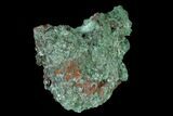 Fibrous Malachite Formation - Zacatecas, Mexico #144233-1